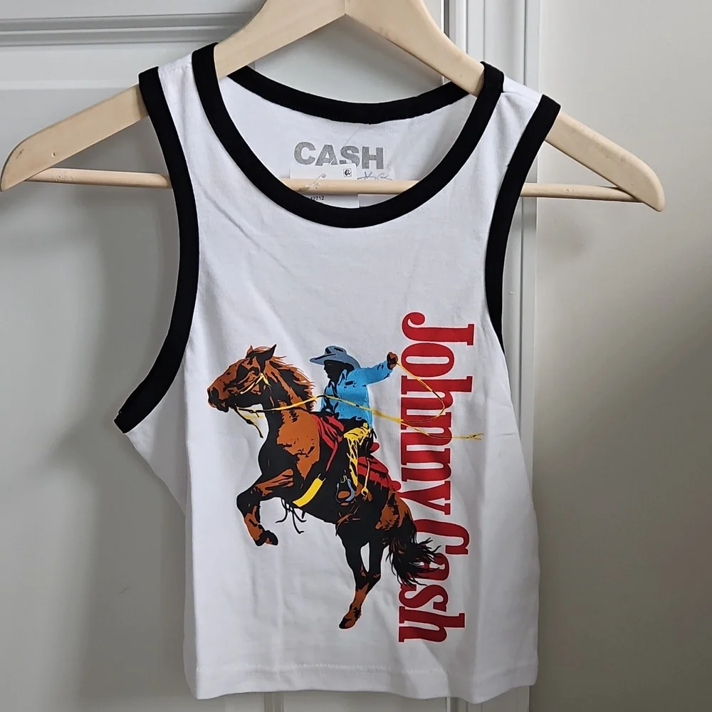 Johnny Cash Ringer Tank - Picture 4 of 6